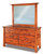 Artesa 7 Drawer Dresser with Beveled Mirror