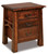 Artesa 3 Drawer Nightstand 
