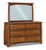 Boulder Creek 6 Drawer Dresser with Beveled Mirror