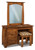 Boulder Creek Vanity Dresser with Bench 