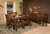 Heidi Leg Table and Heidi Bench shown in Brown Maple with Golden Brown stain. 
Shown with RH Yoder Bellingham Chairs and Hoosier Crafts Heidi Buffet