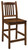Mission Stationary Bar Stool 