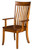 Baytown Arm Chair - shown in Oak OCS 111 Boston Stain