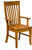 Jansing Arm Chair - shown in Quarter Sawn Oak with OCS 113 Michael's Stain 