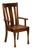 Lawson Arm Chair - shown in Brown Maple with Golden Brown Stain 