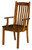 Liberty Arm Chair - shown in Elm with OCS 113 Michael's Stain