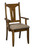 Sierra Arm Chair - shown in Brown Maple with OCS 117 Asbury Stain and fabric seats
