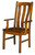 Vancouver Arm Chair - shown in Quarter Sawn Oak with OCS 113 Michael's Stain