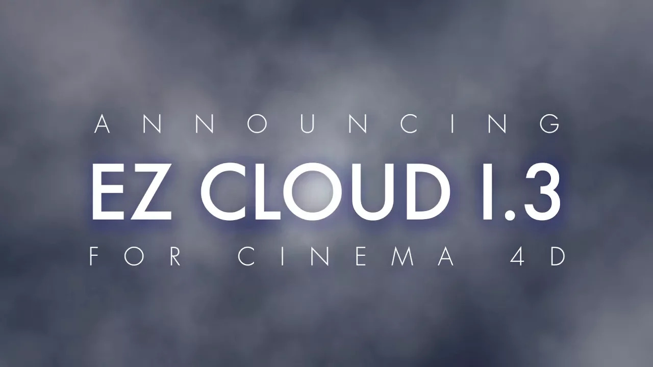 C4Depot Cinema 4D Plugin:EZ Cloud - video thumbnail image