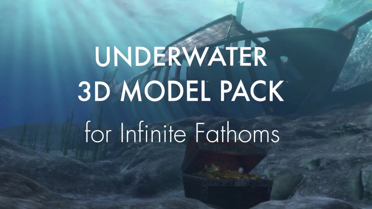 C4Depot 3D Model Collection for Cinema 4D: Underwater Pack - video thumbnail image