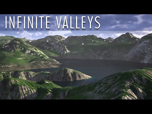 C4Depot Cinema 4D Plugin: Infinite Valleys - video thumbnail image