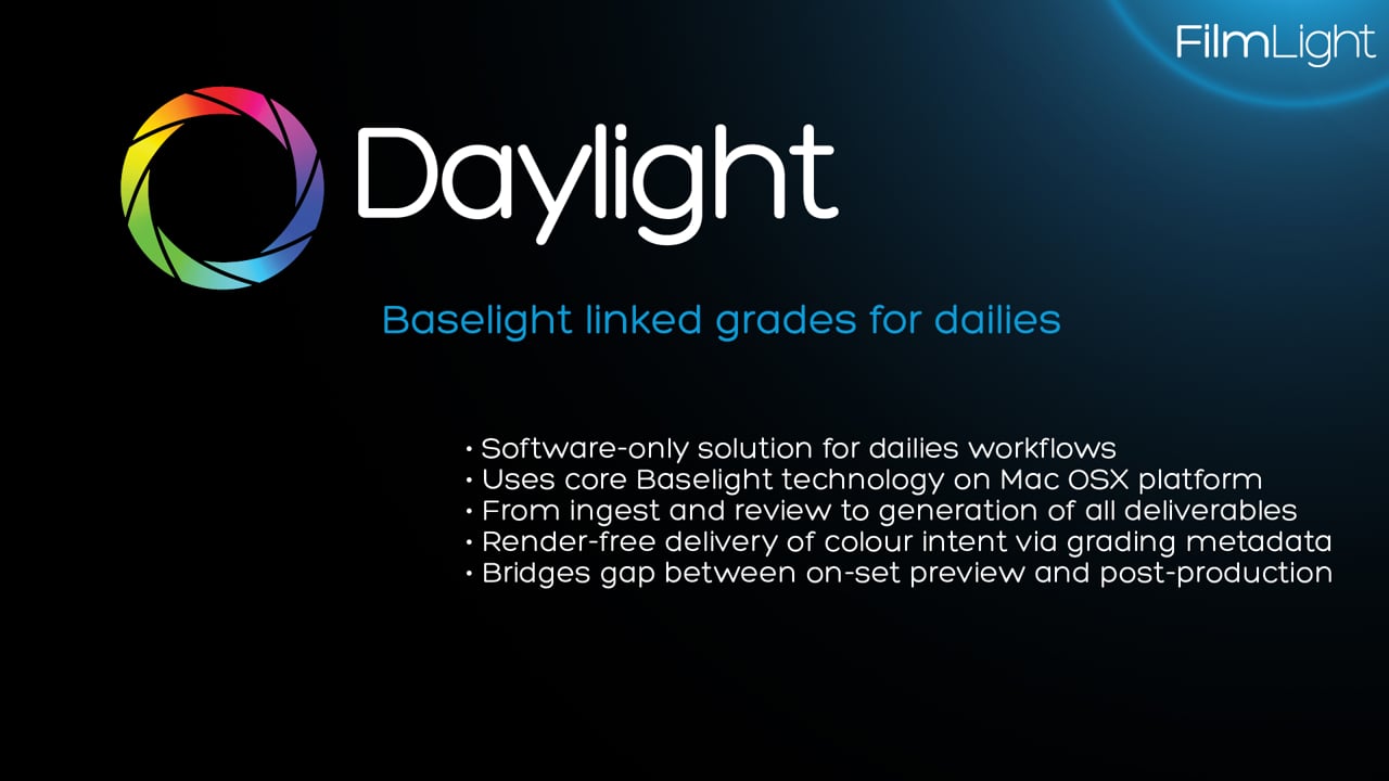 FilmLight Daylight (Mac) - video thumbnail image