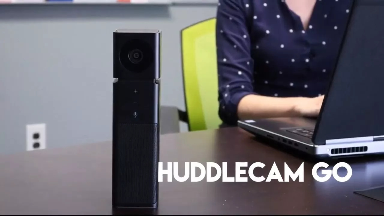 HuddleCam Go All-in-One Conferencing Camera (black) - video thumbnail image