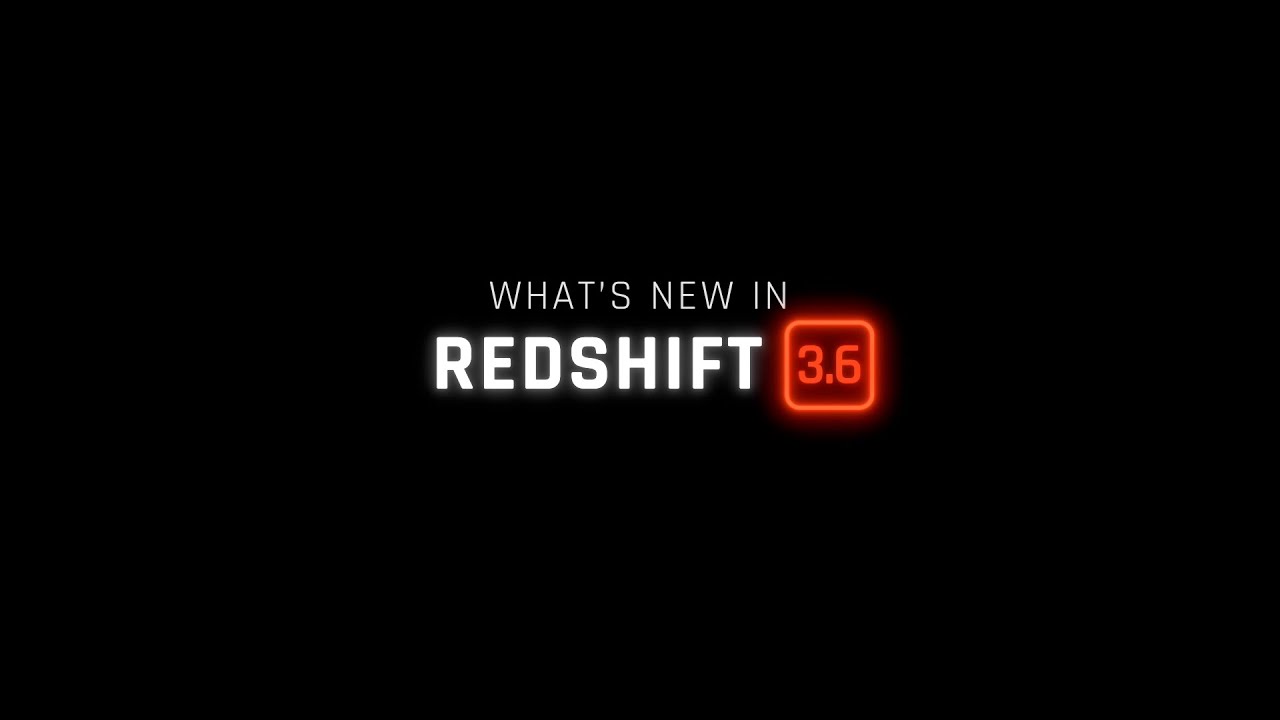 Redshift - Annual Subscription - Renewal - video thumbnail image