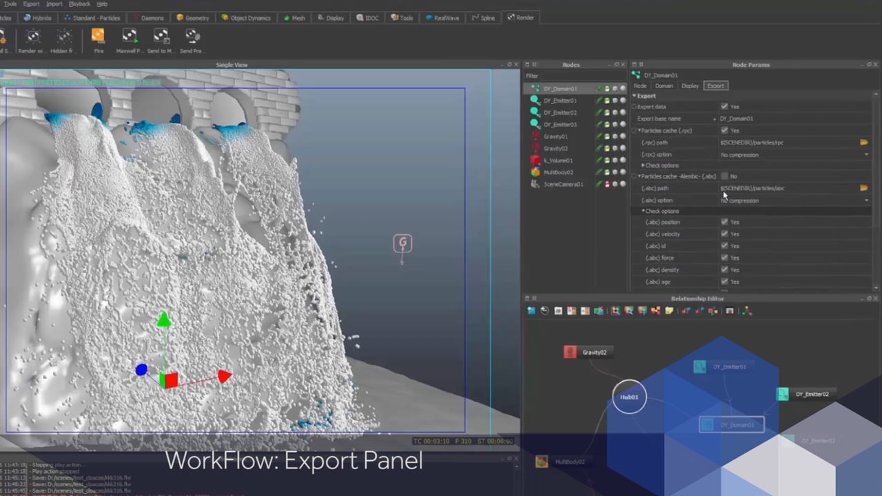 Next Limit RealFlow 10.x (upgrade, floating, 1 GUI, 1 Simnode) - video thumbnail image