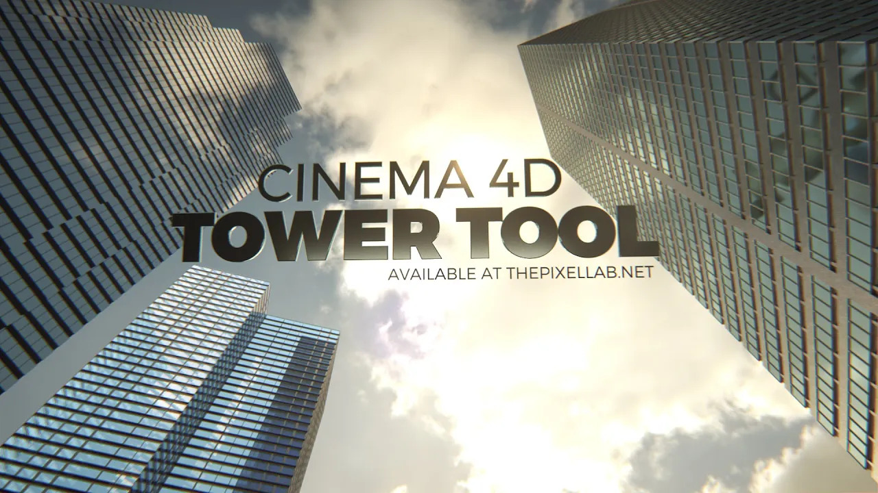 Pixel Lab C4D Tower Tool - video thumbnail image