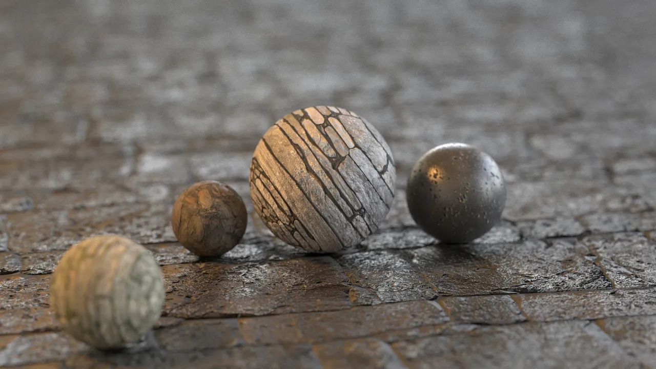 Pixel Lab Redshift Mutating Materials: Stones - video thumbnail image