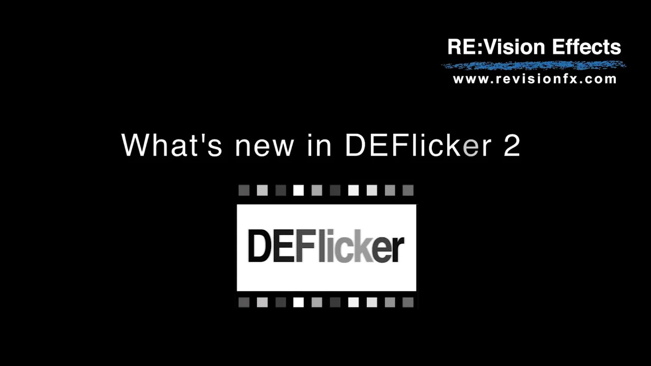 RE:Vision Effects DEFlicker v2 GUI - video thumbnail image