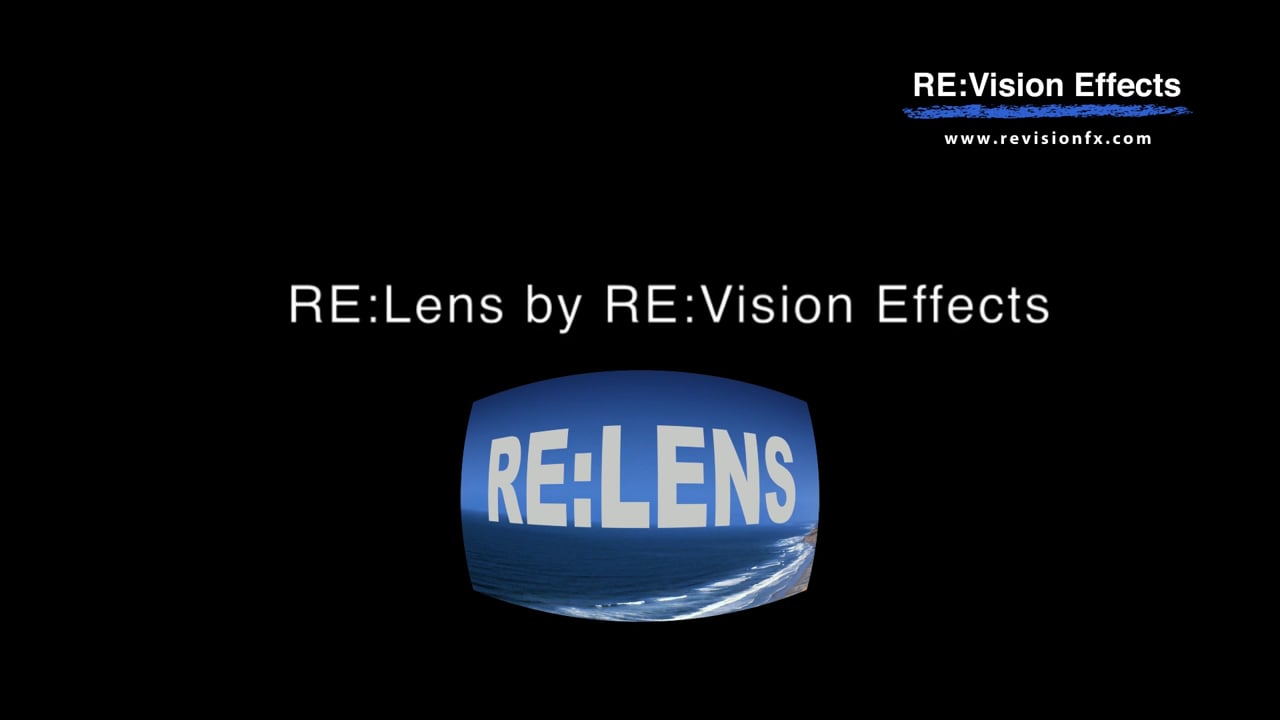 RE:Vision Effects RE:Lens v2 - video thumbnail image