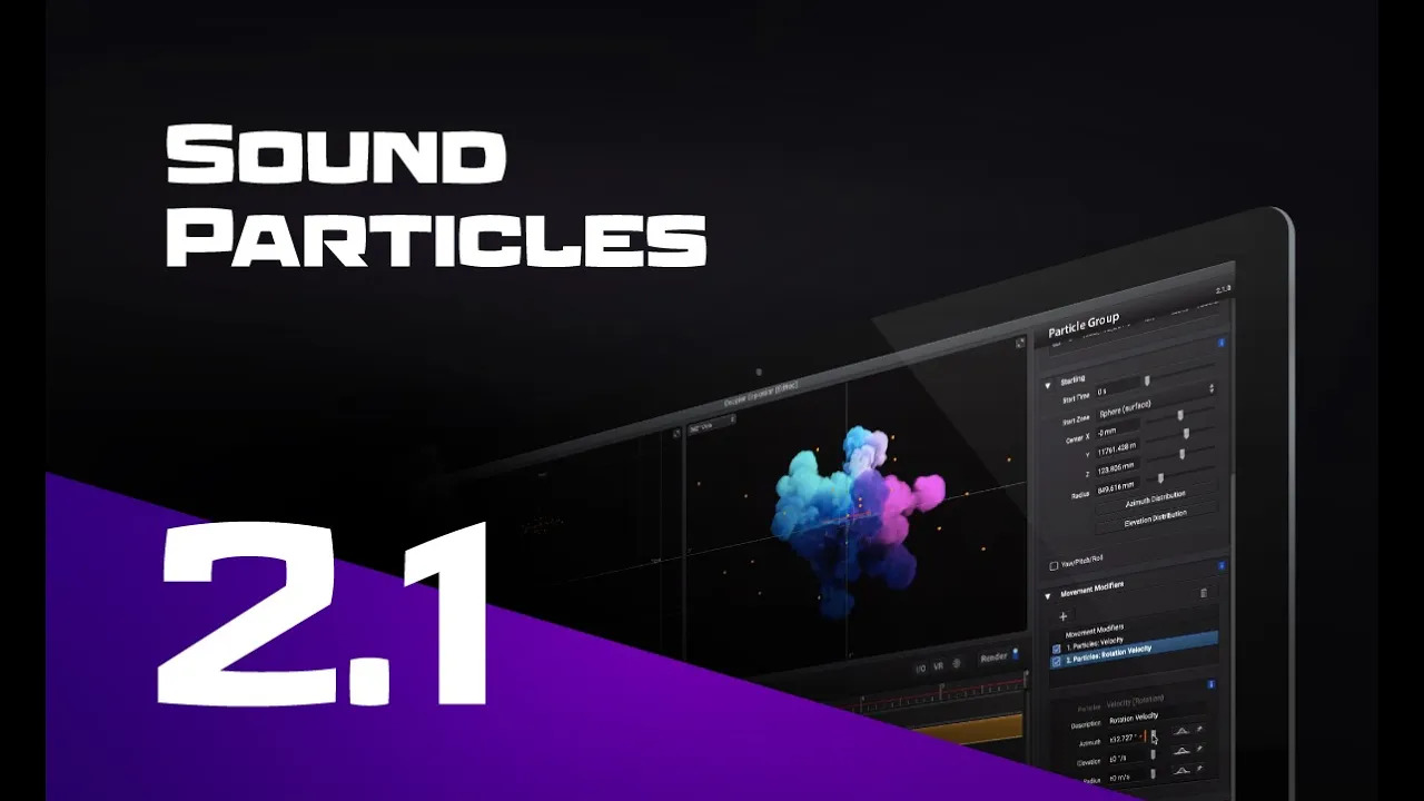 Sound Particles Subscription Indie (2 year subscription) - video thumbnail image