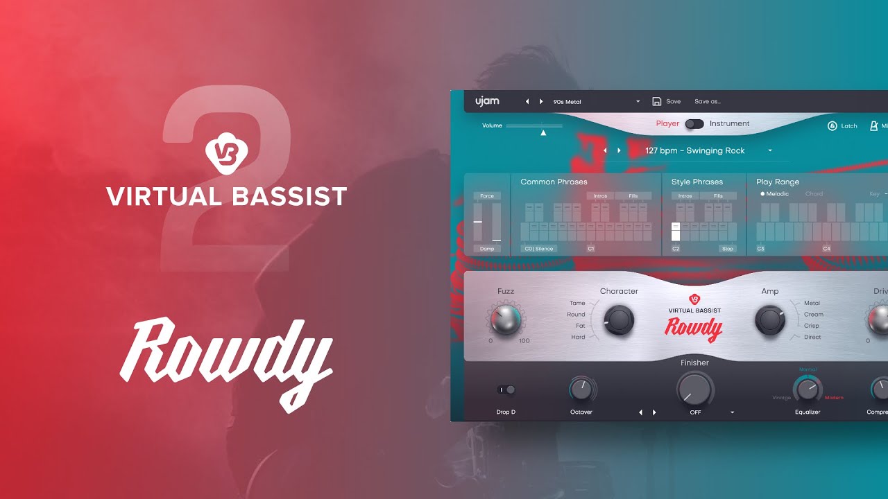 UJAM ROWDY 2 (Virtual Bassist series) - video thumbnail image