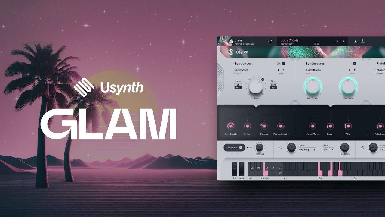 UJAM GLAM (Usynth series) - video thumbnail image
