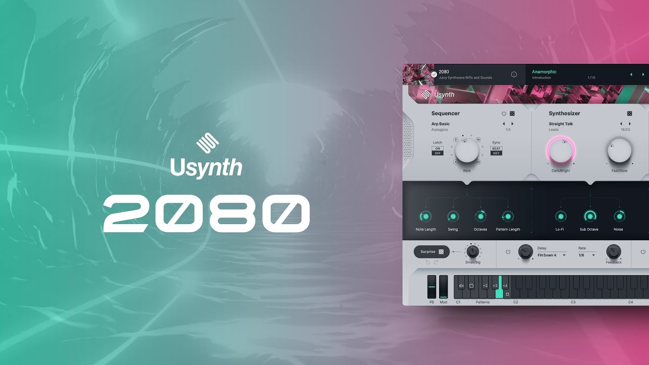 UJAM 2080 (Usynth series) - video thumbnail image