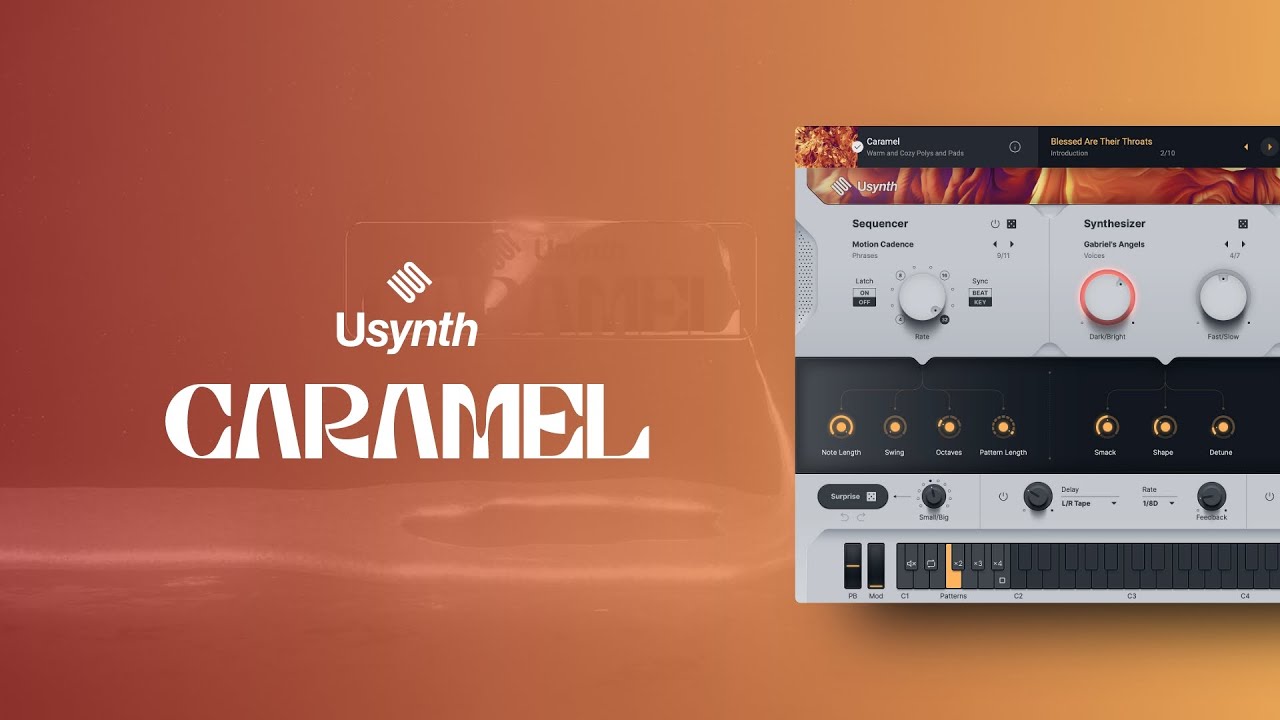 UJAM CARAMEL (Usynth series) - video thumbnail image