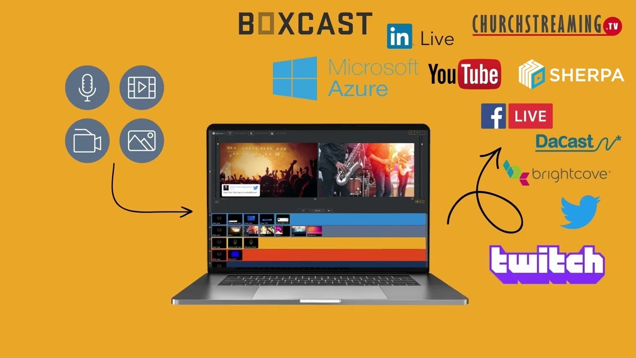 Wirecast Pro - 12 Month Subscription - video thumbnail image