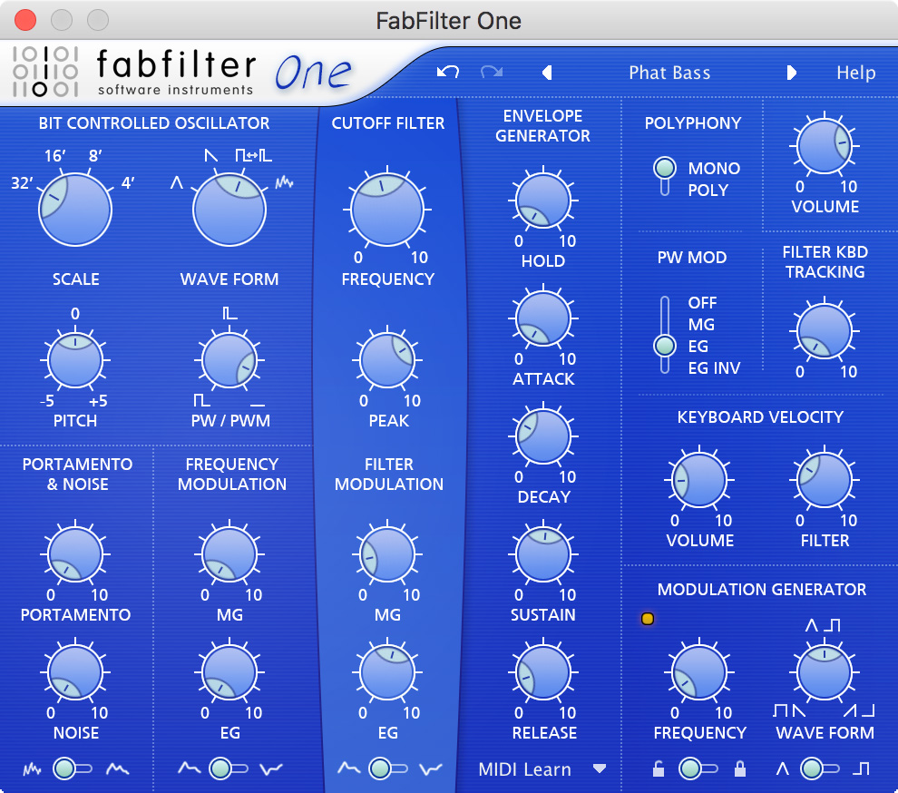 FabFilter One Plugin - additional image 1