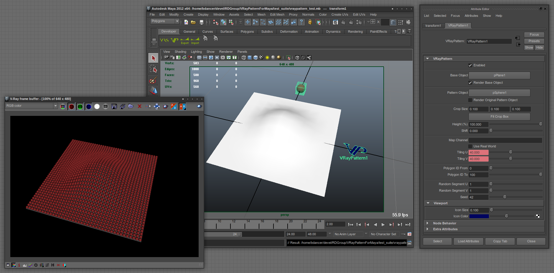 iCube Plugin - VRayPattern for Maya - additional image 4