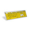 Product image one of ALBA Series - LargePrint Black on Yellow - Mac US Keyboard