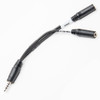 Product image one of Azden TRRS adapter cable w/ headphone output jack