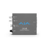 Product image one of AJA 12G-AM-R 8-Channel 12G-SDI AES Audio Embedder/Disembedder with Single LC Fiber Receiver SFP