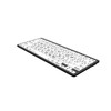 Product image two of Bluetooth Mini Keyboard - Braille (LargePrint Black on White) - PC US Keyboard