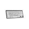 Product image three of Bluetooth Mini Keyboard - Braille (LargePrint Black on White) - PC US Keyboard
