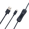 Product image one of OBSBOT USB-A to USB-C Data Power Cable with ON/OFF Switch