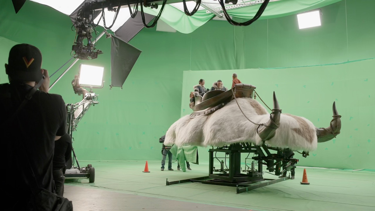 See how they shot some of the scenes from 'Avatar': The Last Airbender'