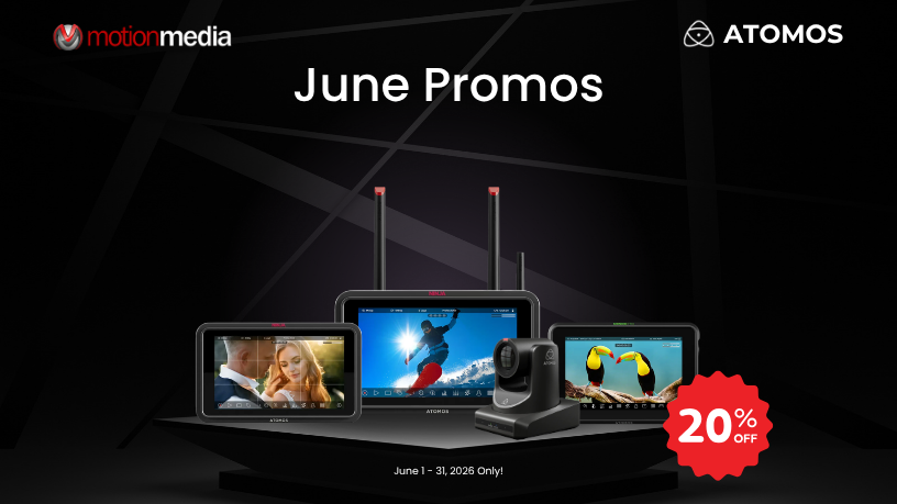 Atomos June 2026 Sale: Save 20% on Ninja TX, Ninja TX GO, and Shinobi 7 RX