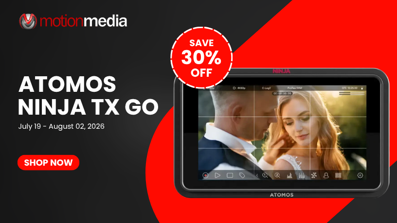 Sale Ends Today: Save 30% on the Atomos Ninja TX GO