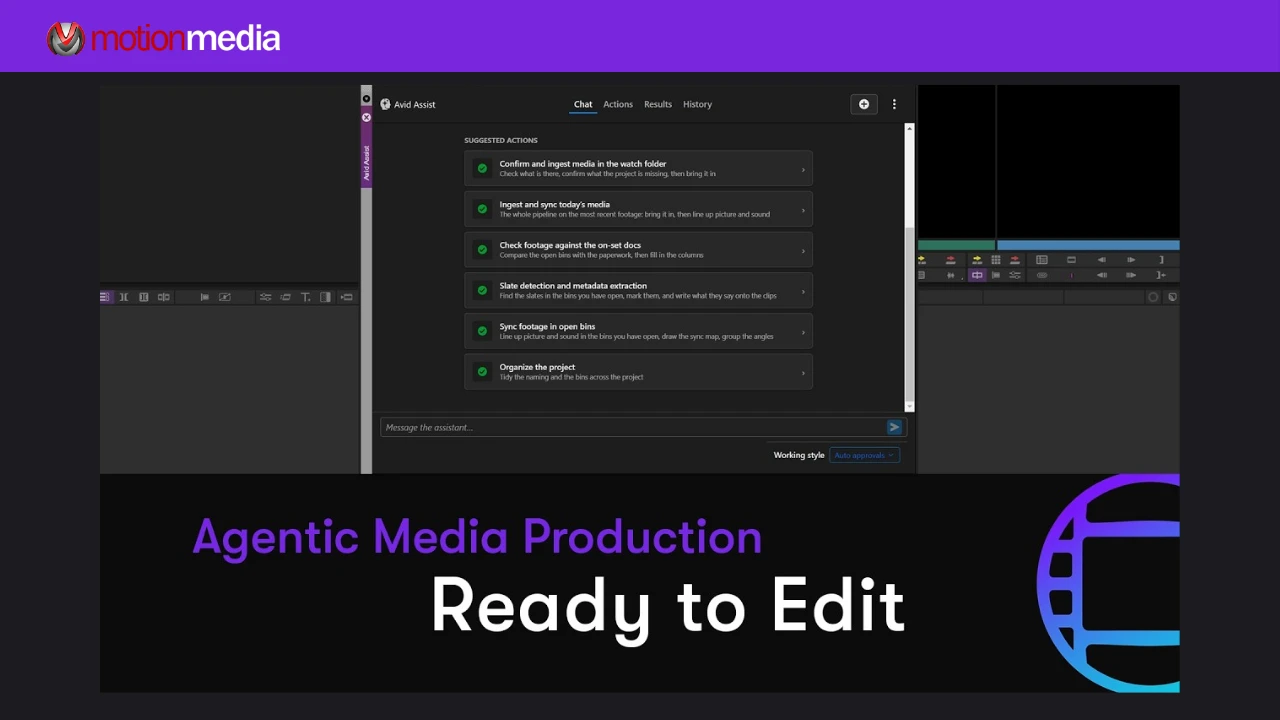 Avid Ready to Edit: Agentic AI for Media Composer Explained
