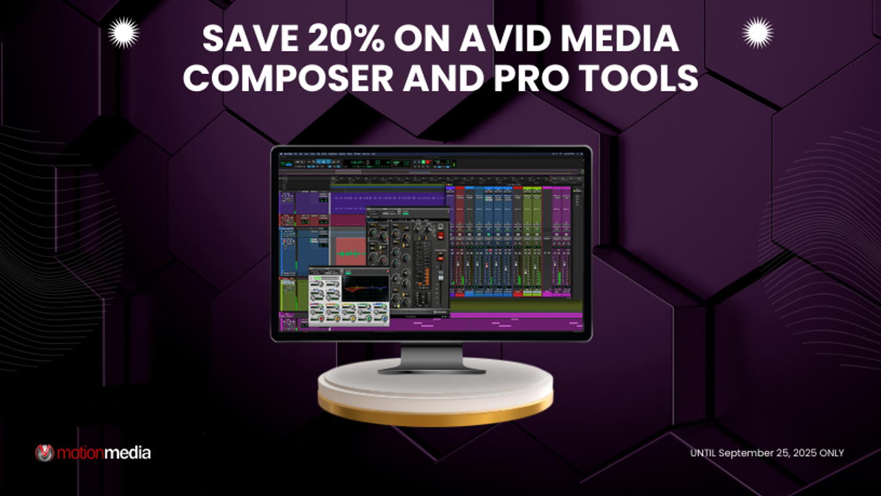 20% Off Avid Media Composer & Pro Tools – Limited Time Only