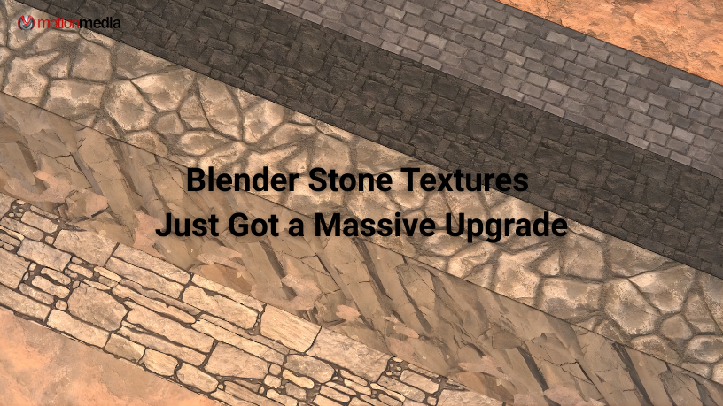 Blender Stone Textures Just Got a Serious Upgrade