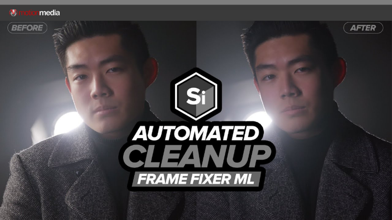 Paint Faster, Automate Retouching with Frame Fixer ML in Boris FX Silhouette