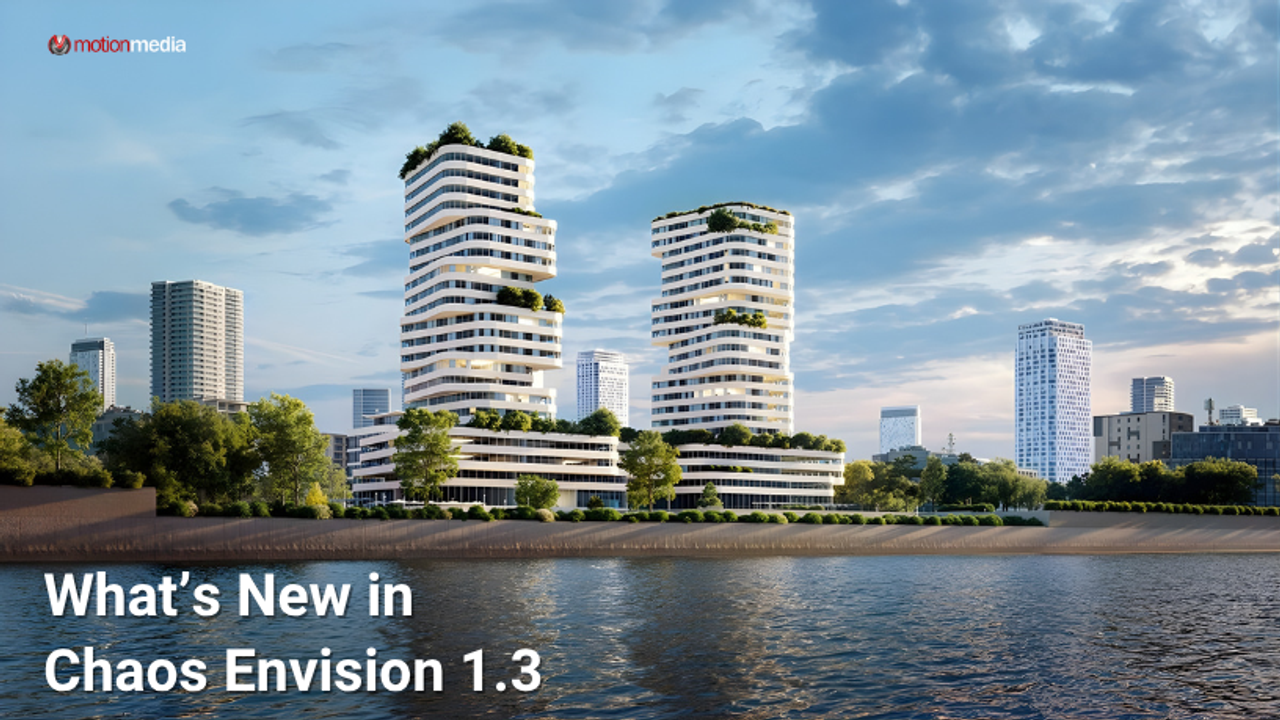 Chaos Envision 1.3 Elevates Design Workflows with AI Material Generator and 12,000+ Render-Ready Assets
