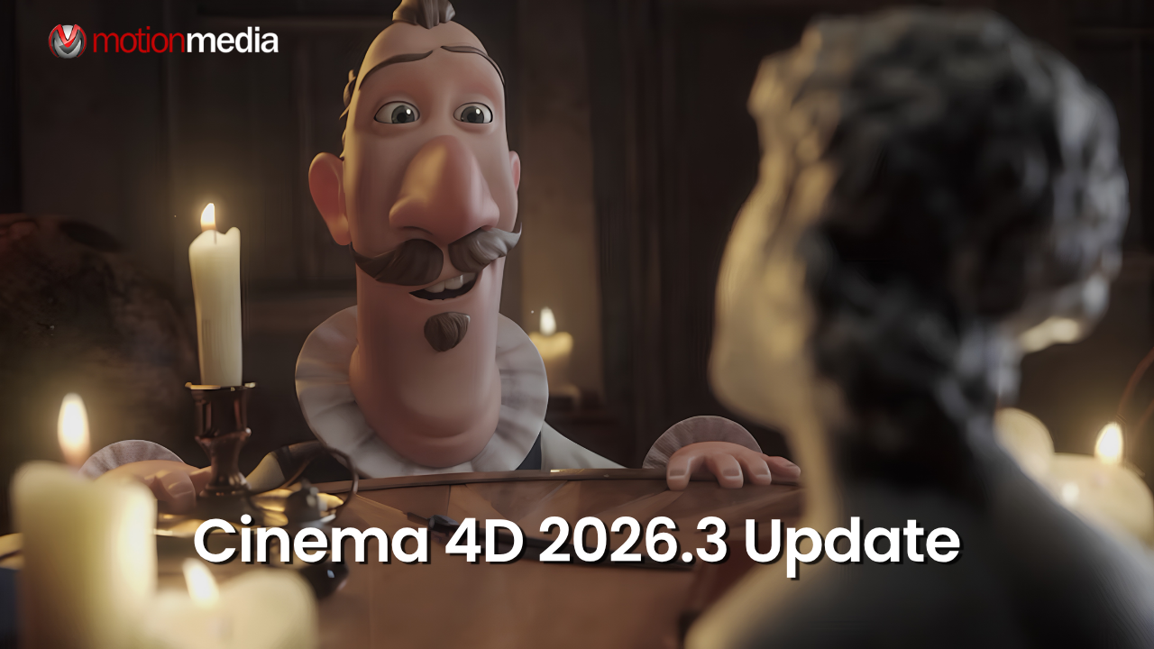 Cinema 4D 2026.3 Update: New UV Editor, Cloner Tools & Workflow Improvements 