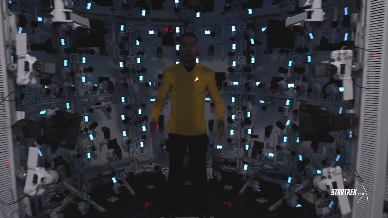 Behind the scenes of the Star Trek and Kid Cudi collab