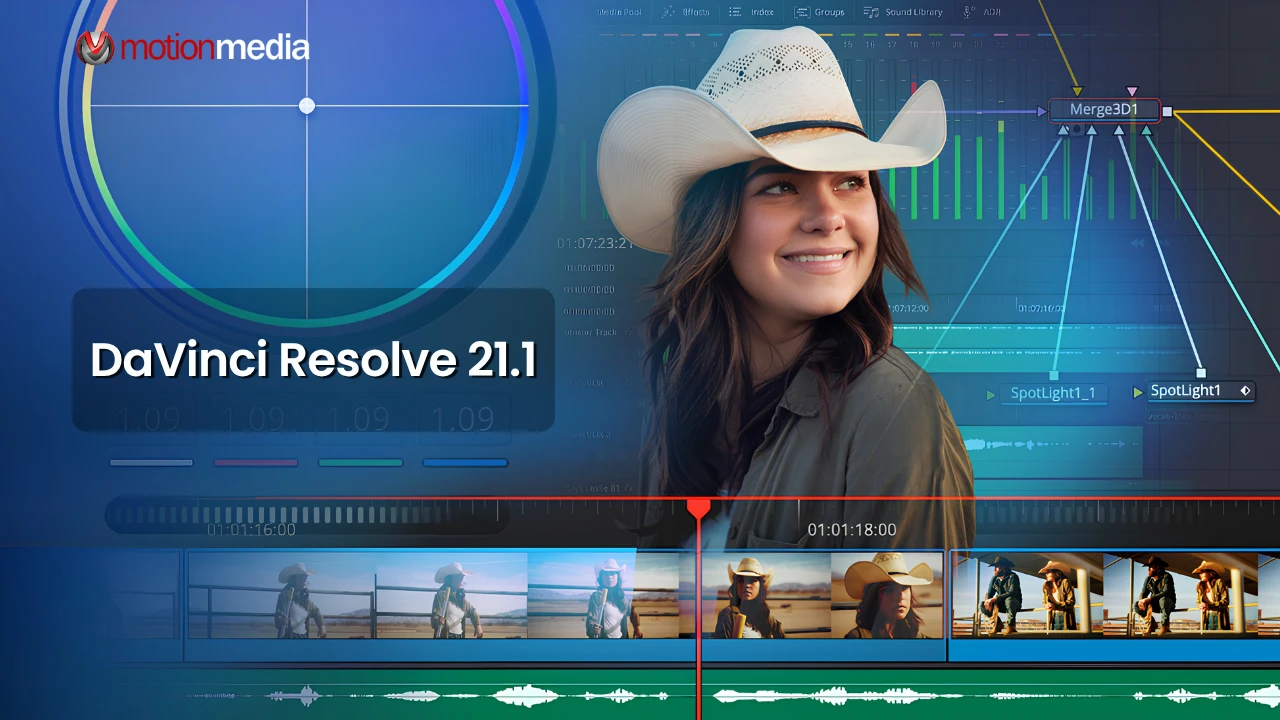 DaVinci Resolve 21.1 Adds AI Assistants, MCP Support, New Fusion Tools and More