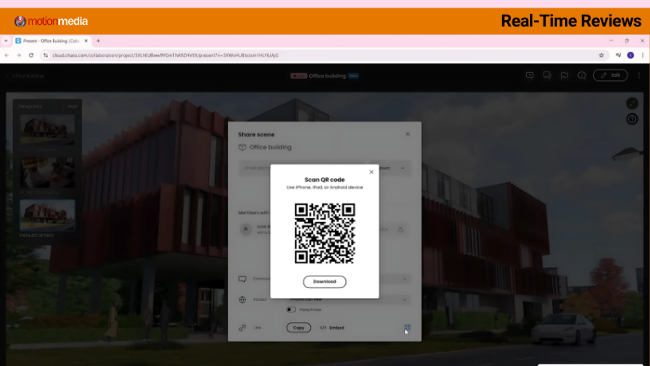 Real-Time Client Feedback in Enscape with Chaos Cloud 3D Streaming
