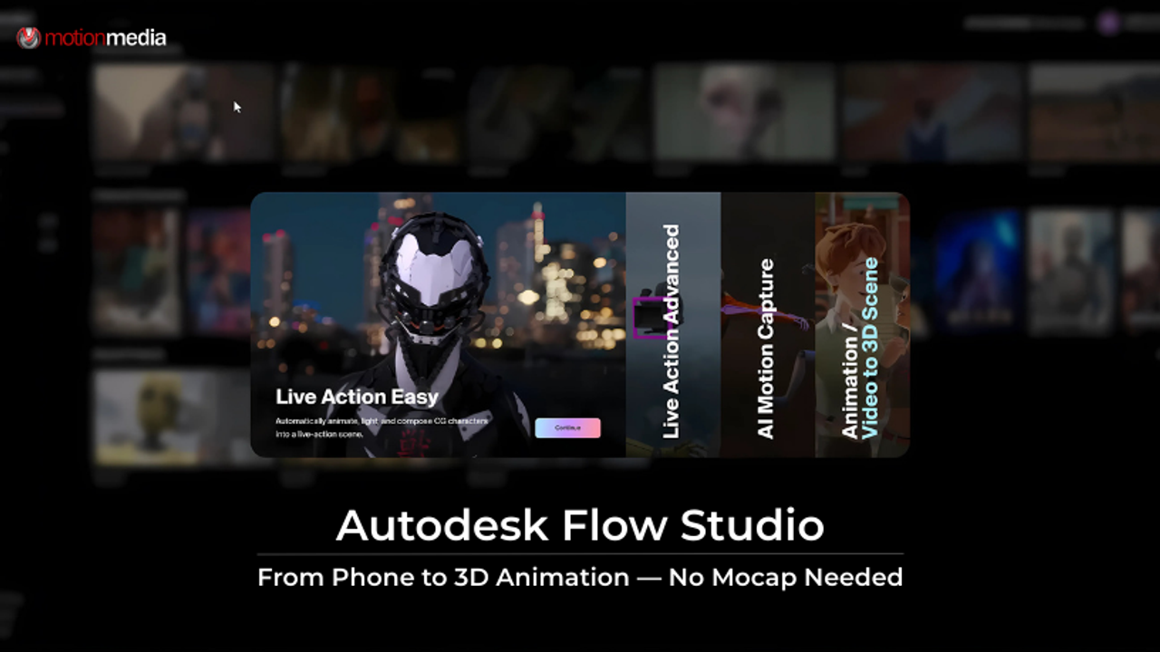 Exporting Animation to Maya and Blender with Autodesk Flow Studio